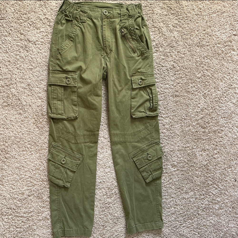 Mustway Olive Cargo Pants